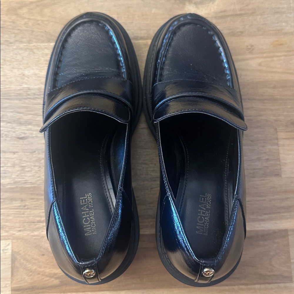 MICHAEL KORS 3” leather loafers - Picture 10 of 11